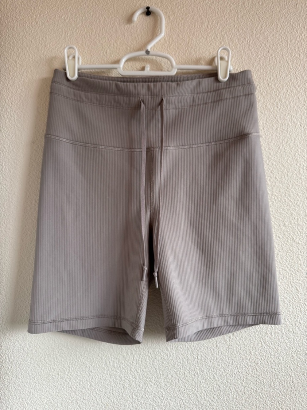 Yogalicious Lux Ribbed High-Waist Biker Shorts